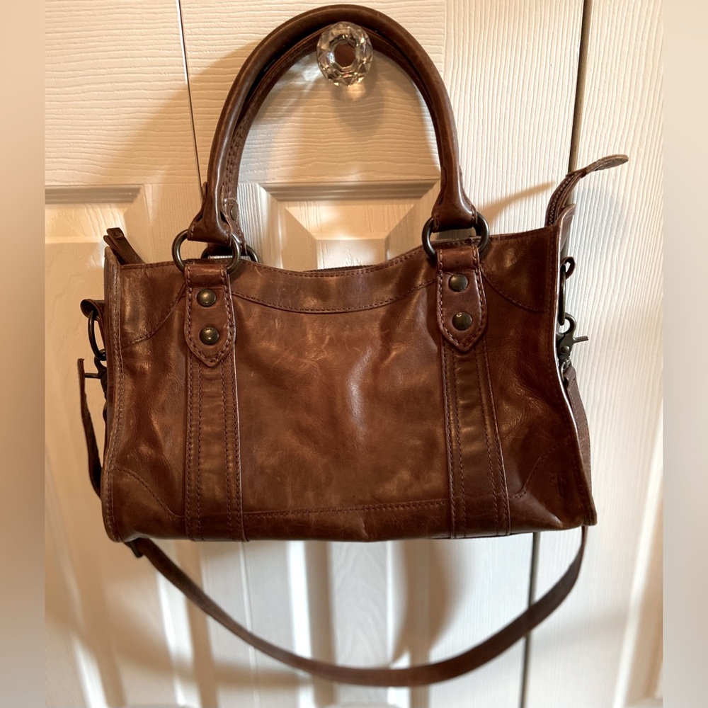 Frye Melissa Leather Satchel